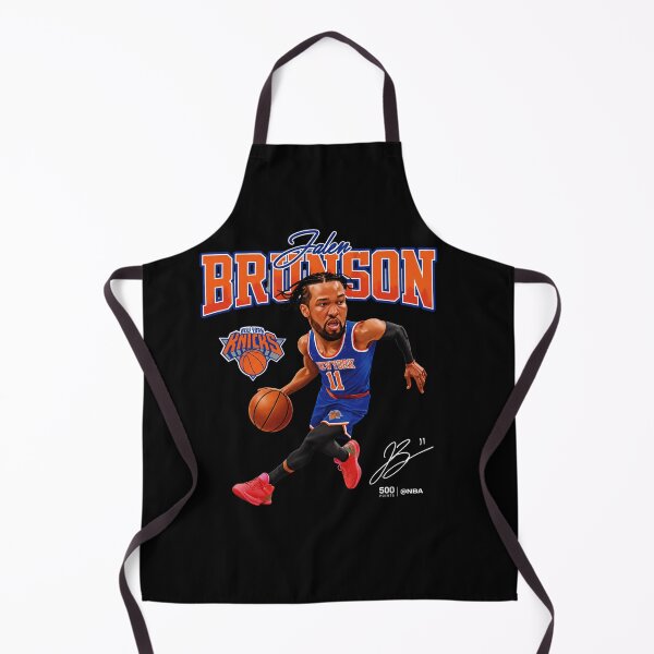 Item preview, Toddler New York Knicks Jalen Brunson 500 Level Heather Gray designed and sold by Landinhalias.