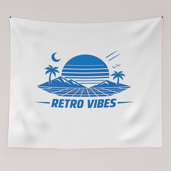Item preview, Retro Vibes Minimalist 80s Vector Sunset T-Shirt Design designed and sold by Newthingzy.