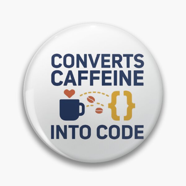 Item preview, Converts Caffeine Into Code Programmer Coffee designed and sold by Bianca Oltean.