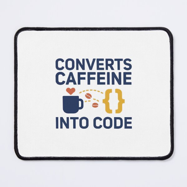 Item preview, Converts Caffeine Into Code Programmer Coffee designed and sold by Bianca Oltean.