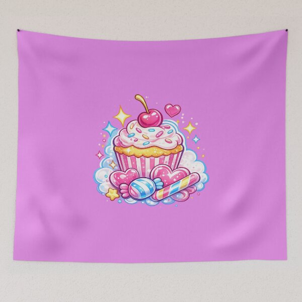 Item preview, Sweet Cherry Cupcake Delight designed and sold by sugartime.