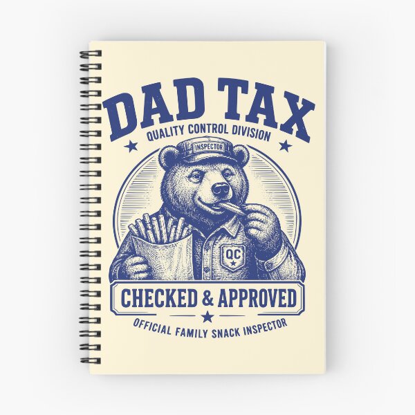 Item preview, Dad Tax Quality Control Bear Meme designed and sold by 89shirts.