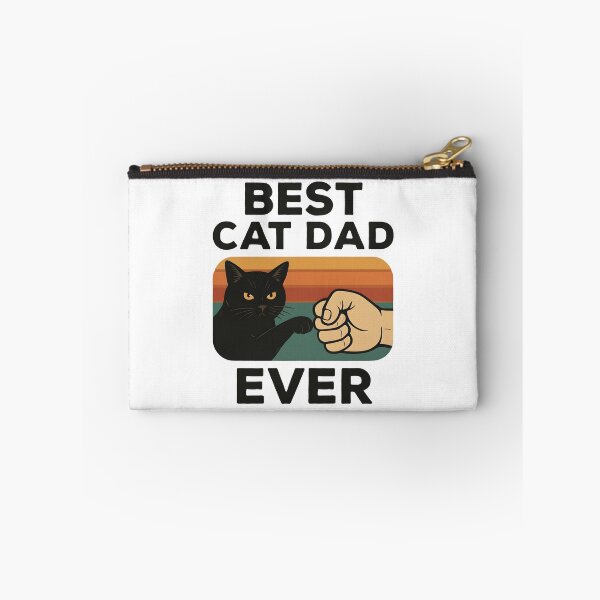 Item preview, Best Cat Dad Ever Funny Black Cat Fist Bump designed and sold by Photo-Sphere101.