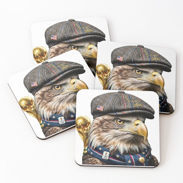 Item preview, 2026 World Cup Pride: Patriotic American Eagle Fan designed and sold by OnurDown.
