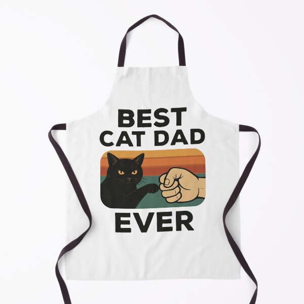 Item preview, Best Cat Dad Ever Funny Black Cat Fist Bump designed and sold by Photo-Sphere101.