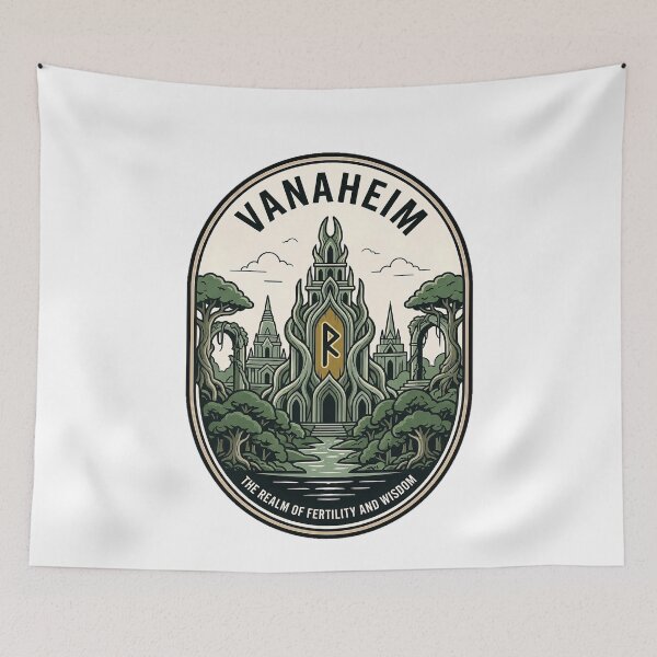 Item preview, Vanaheim Norse Mythology Realm of the Vanir designed and sold by k3rstman1.