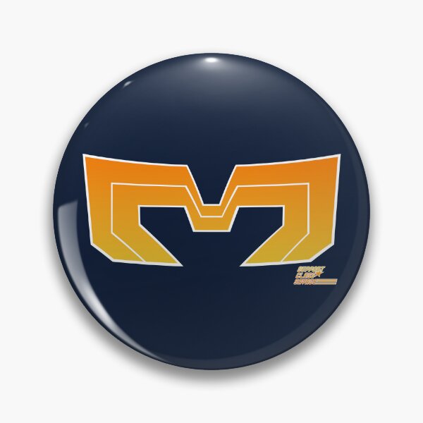 Item preview, MechaMan Emblem | Light Border | Gaming Support Role Design designed and sold by SupportClassSavage.