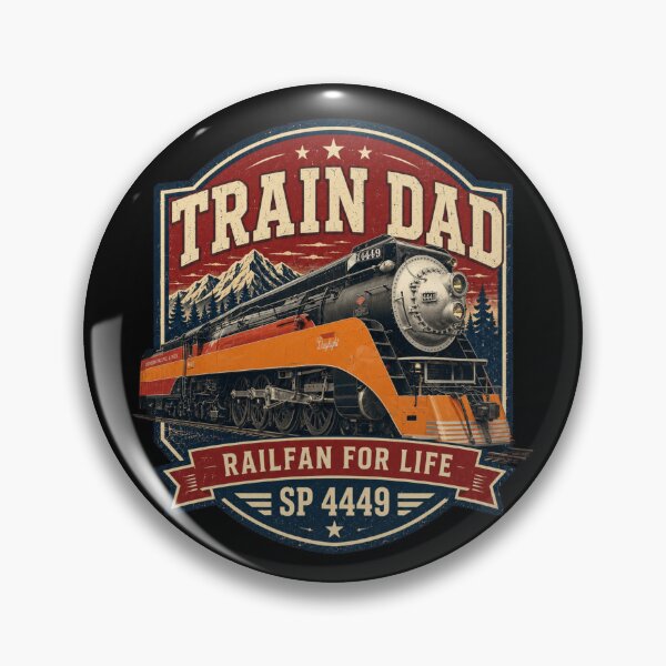 Item preview, Train Dad American Southern Pacific 4449 SP Daylight Locomotive designed and sold by Maljonic.