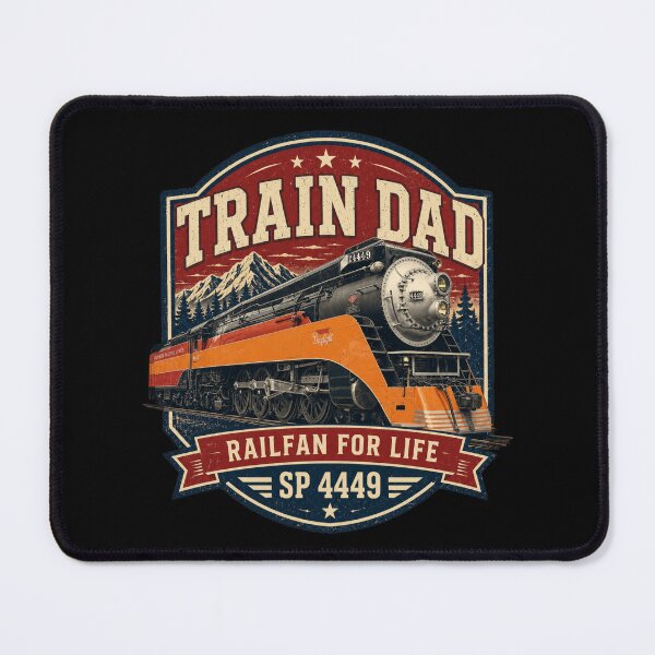Item preview, Train Dad American Southern Pacific 4449 SP Daylight Locomotive designed and sold by Maljonic.