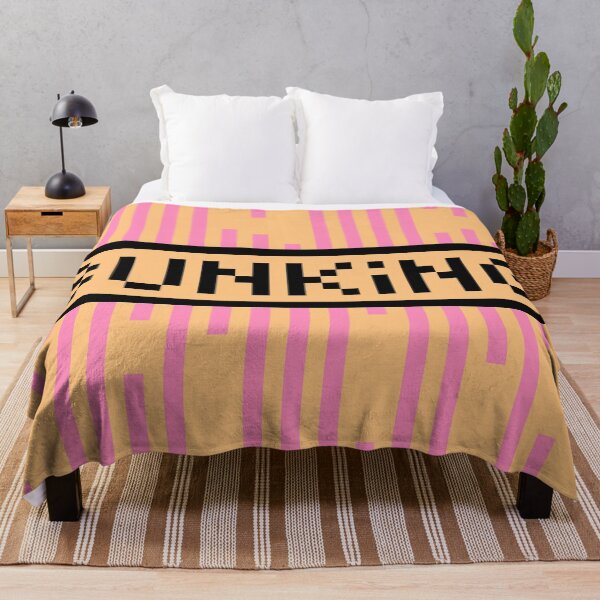 Item preview, BUNKING — Pixel Art Word | Retro 8-Bit Two-Tone Typography designed and sold by Mouremandier.