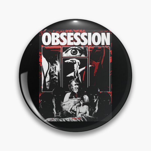 Item preview, Obsession Psychological Horror Thriller Fan Dark Theme designed and sold by SeraXYZ.