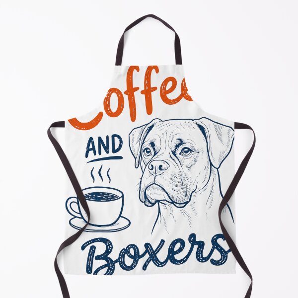 Item preview, Coffee and Boxer Dog Owner Mom Dad Pet Lover Men Women designed and sold by Starry Night Creative Art.