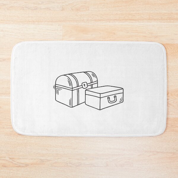Item preview, Old Suitcase Next to Storage Trunk designed and sold by rasagamastore.