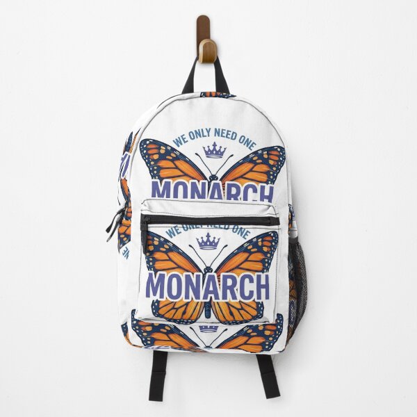 Item preview, We Only Need One Monarch And It's a Butterfly Sticker designed and sold by MerchlyMike.