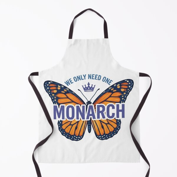 Item preview, We Only Need One Monarch And It's a Butterfly Sticker designed and sold by MerchlyMike.