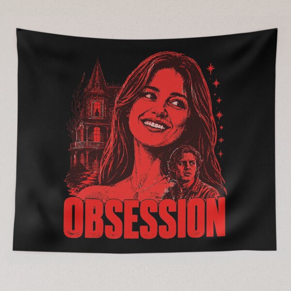 Item preview, Obsession Psychological Thriller Classic Film Fan designed and sold by SeraXYZ.