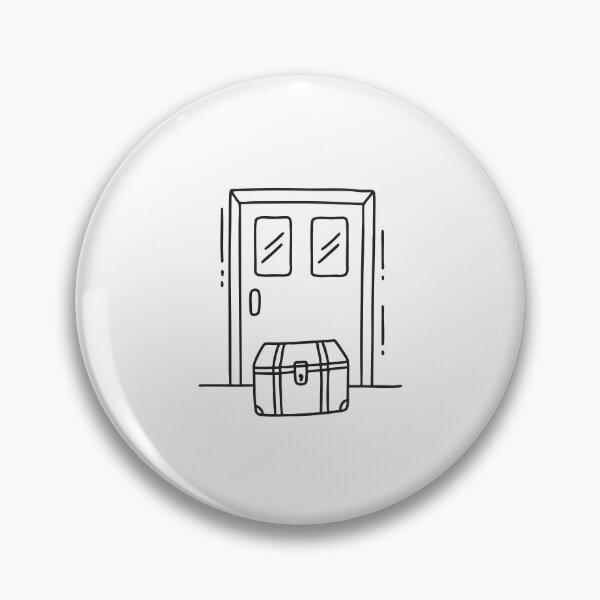 Item preview, Closed Door Behind Storage Trunk designed and sold by rasagamastore.