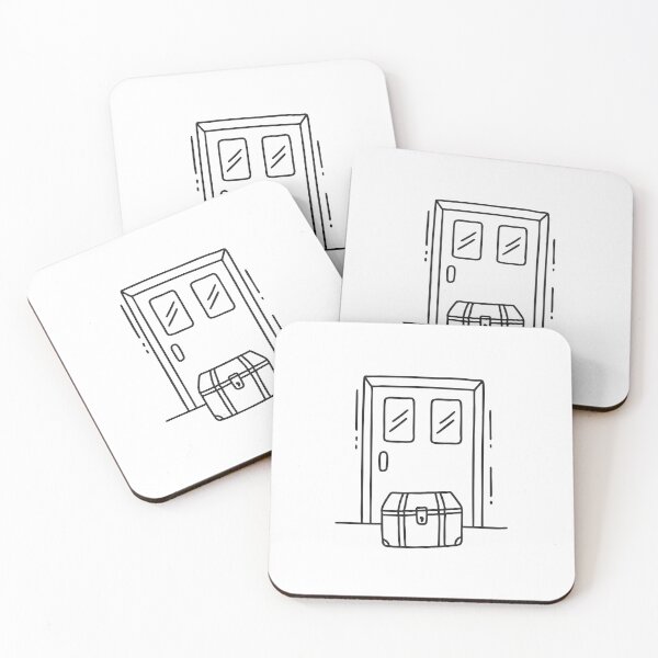 Item preview, Closed Door Behind Storage Trunk designed and sold by rasagamastore.