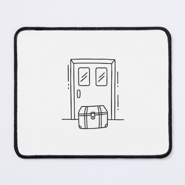 Item preview, Closed Door Behind Storage Trunk designed and sold by rasagamastore.