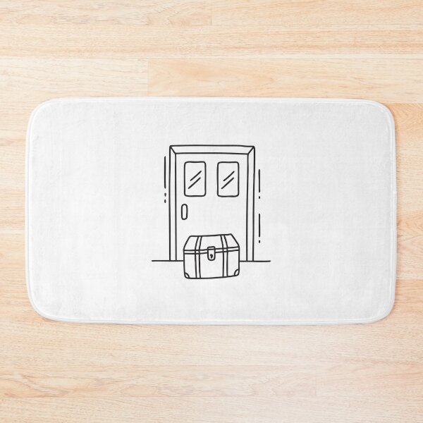 Item preview, Closed Door Behind Storage Trunk designed and sold by rasagamastore.