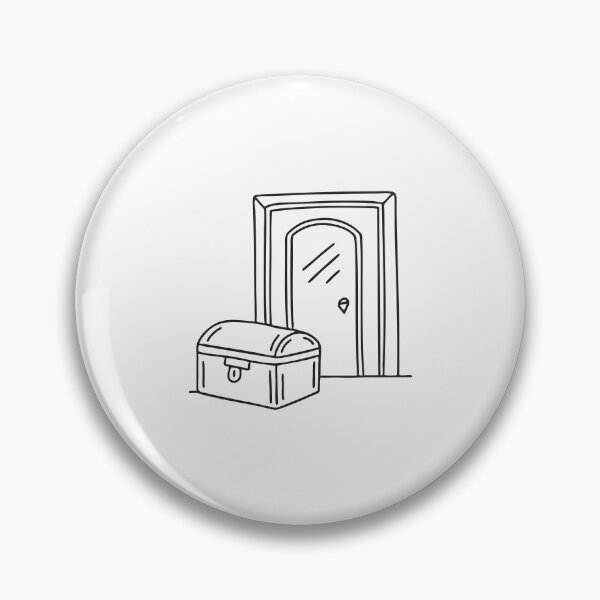 Item preview, Storage Trunk Positioned Before Door designed and sold by rasagamastore.