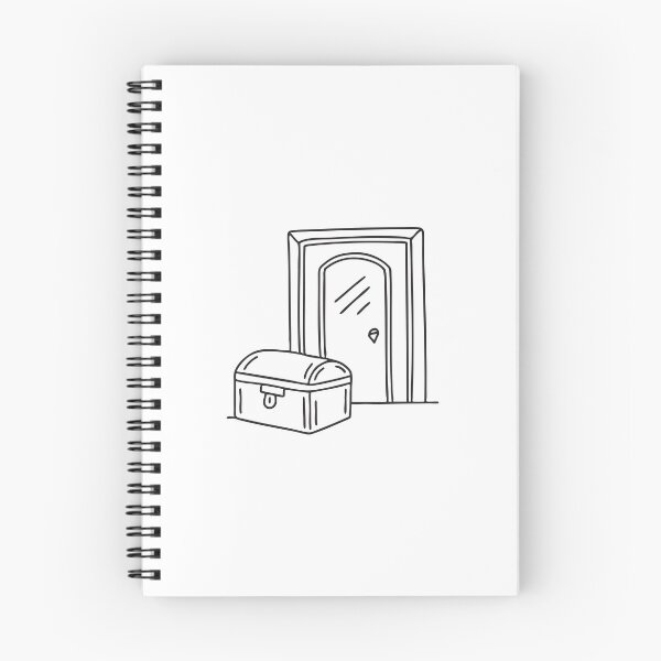 Item preview, Storage Trunk Positioned Before Door designed and sold by rasagamastore.