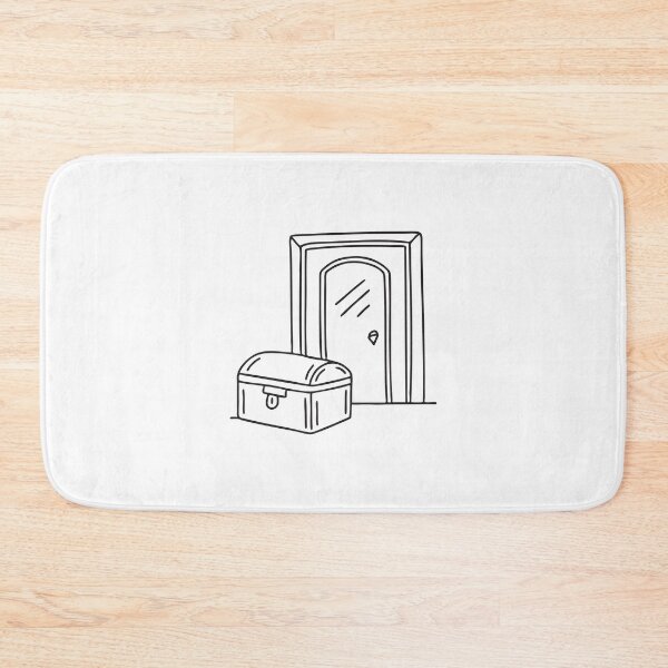 Item preview, Storage Trunk Positioned Before Door designed and sold by rasagamastore.