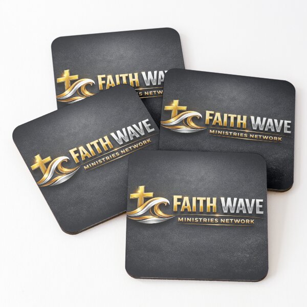 Item preview, Faith Wave Ministries Network – Gold Cross Emblem designed and sold by MastersDesignNk.