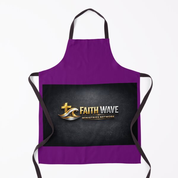 Item preview, Faith Wave Ministries Network – Gold Cross Emblem designed and sold by MastersDesignNk.