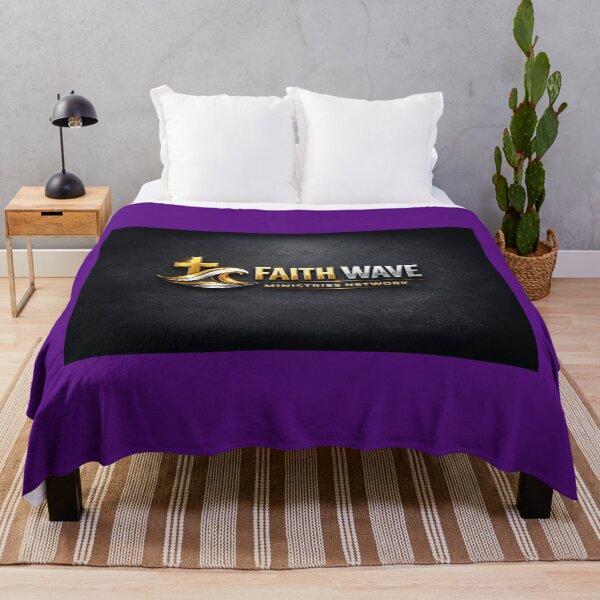 Item preview, Faith Wave Ministries Network – Gold Cross Emblem designed and sold by MastersDesignNk.