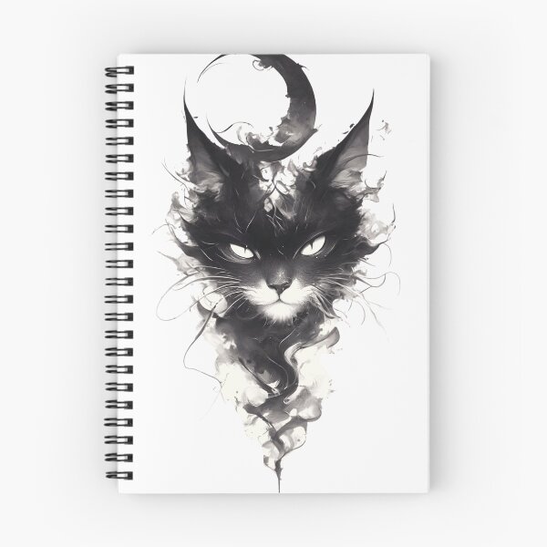 Item preview, Ghost cat designed and sold by VividMorphk.