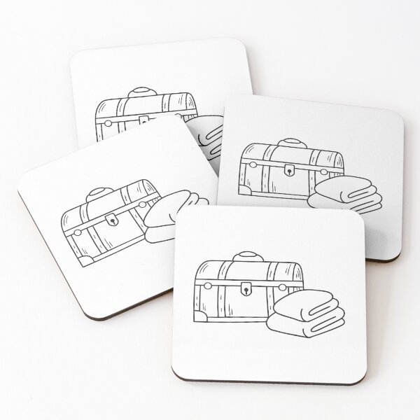 Item preview, Trunk Box Beside Folded Blankets designed and sold by rasagamastore.
