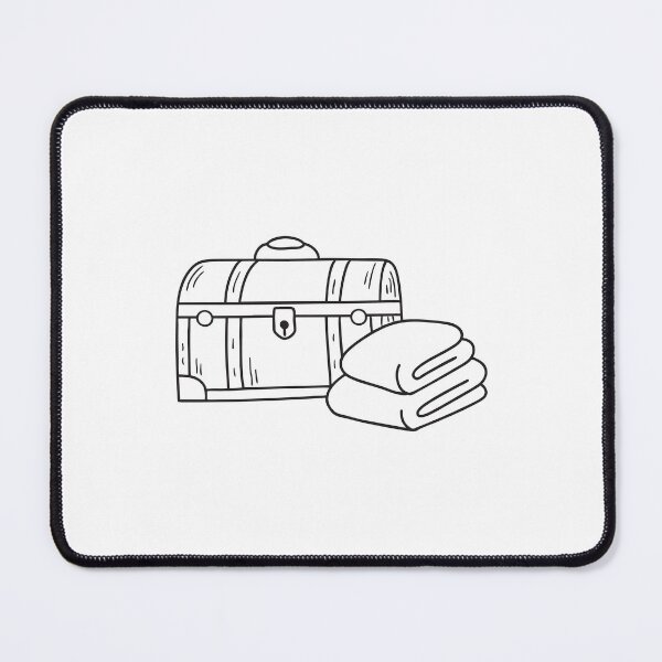 Item preview, Trunk Box Beside Folded Blankets designed and sold by rasagamastore.