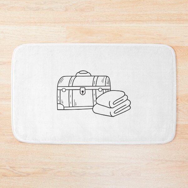 Item preview, Trunk Box Beside Folded Blankets designed and sold by rasagamastore.