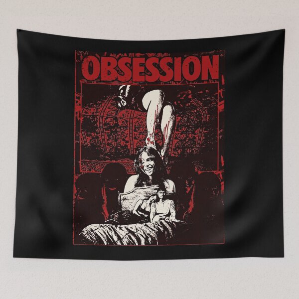 Item preview, Obsession Psychological Horror Thriller Fan designed and sold by SeraXYZ.