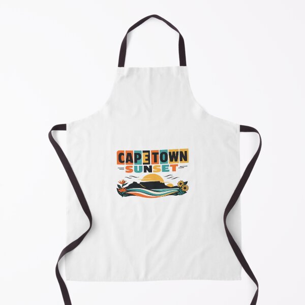 Item preview, Cape Town Sunset Retro Travel Tee | Vintage Graphic Shirt designed and sold by SJarts Creative Studio.