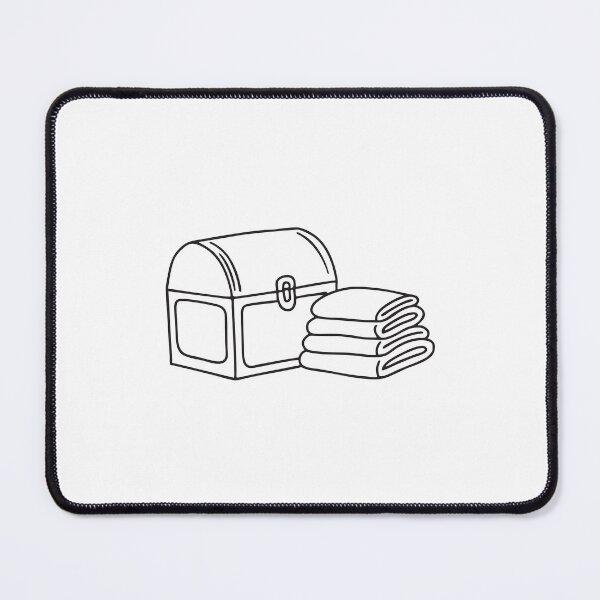 Item preview, Folded Blankets Beside Storage Trunk designed and sold by rasagamastore.