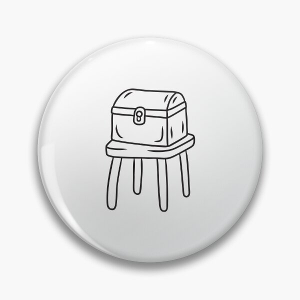 Item preview, Trunk Box Behind Wooden Stool designed and sold by rasagamastore.