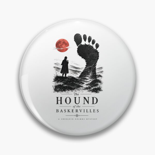 Item preview, Sherlock Holmes The Hound of the Baskervilles Mystery Art designed and sold by Fenay Designs.