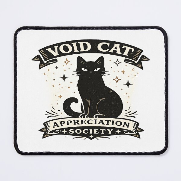Item preview, Void Cat Appreciation Society designed and sold by EvenGrind.