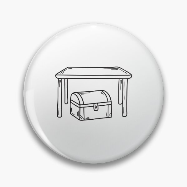 Item preview, Small Table with Storage Trunk Below designed and sold by rasagamastore.