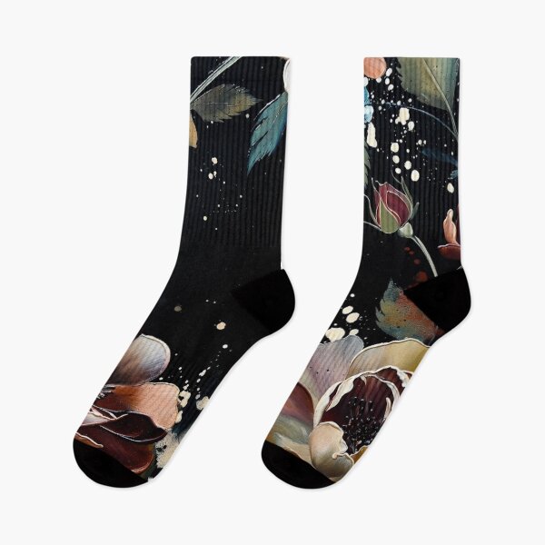 Item preview, Painterly Floral Cream Rose Design designed and sold by IntelliMindDesigns.