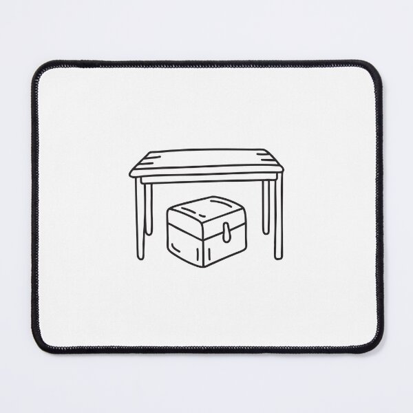 Item preview, Storage Trunk Resting Under Table designed and sold by rasagamastore.