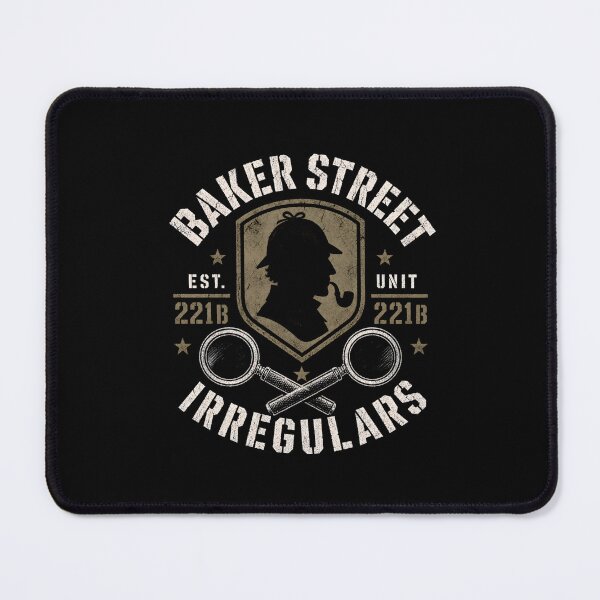 Item preview, Baker Street Irregulars Sherlock Holmes Detective Emblem designed and sold by Fenay Designs.