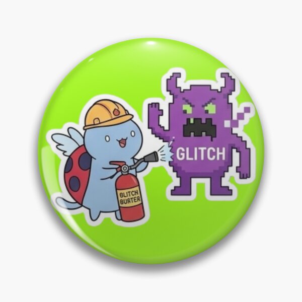 Item preview, Funny Programmer Gift Glitch Buster Cat Kawaii Developer Humor Shirt designed and sold by Dev Mode.