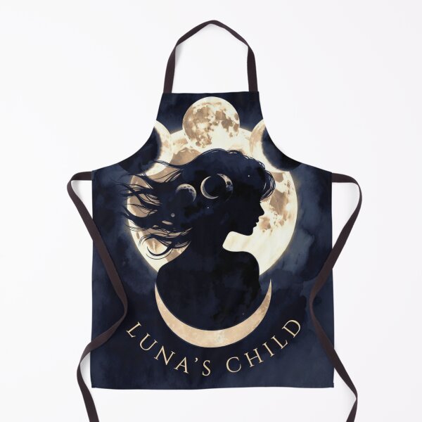 Item preview, Luna's Child Moon Goddess Design | Celestial Lunar Woman Art designed and sold by GalleryPeak.