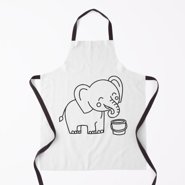 Item preview, Water Bucket Beside Elephant Trunk designed and sold by rasagamastore.