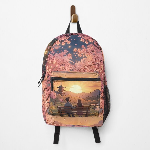 Item preview, Golden Hour Sakura Promenade designed and sold by Prachodayat Artworks.