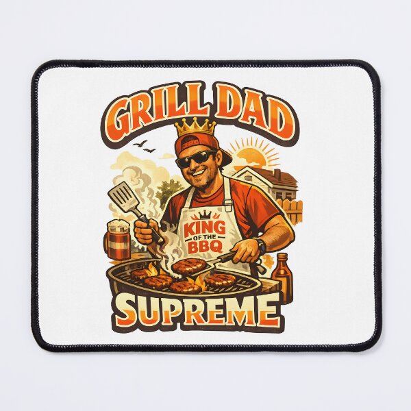 Item preview, Grill Dad Supreme BBQ King Father's Day designed and sold by DREAMBURN™.