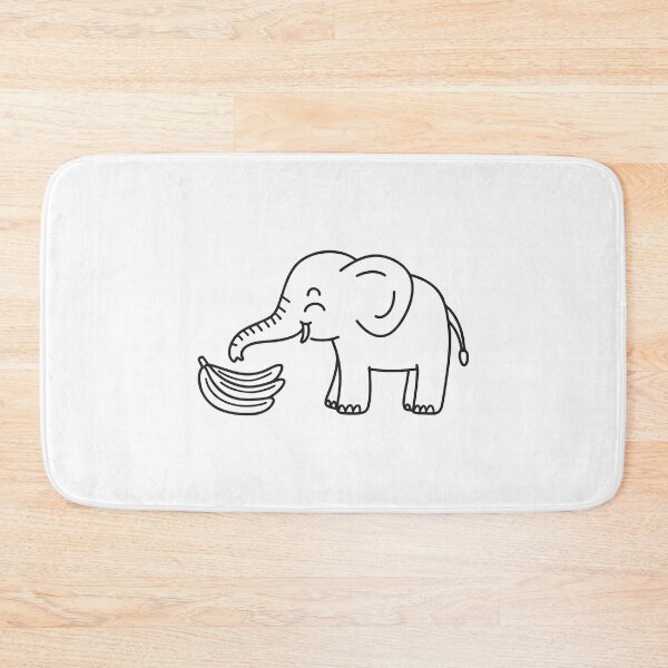 Item preview, Elephant Trunk Holding Bunch of Bananas designed and sold by rasagamastore.